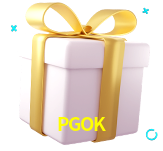 Receba seus bônus de boas-vindas no PGOK